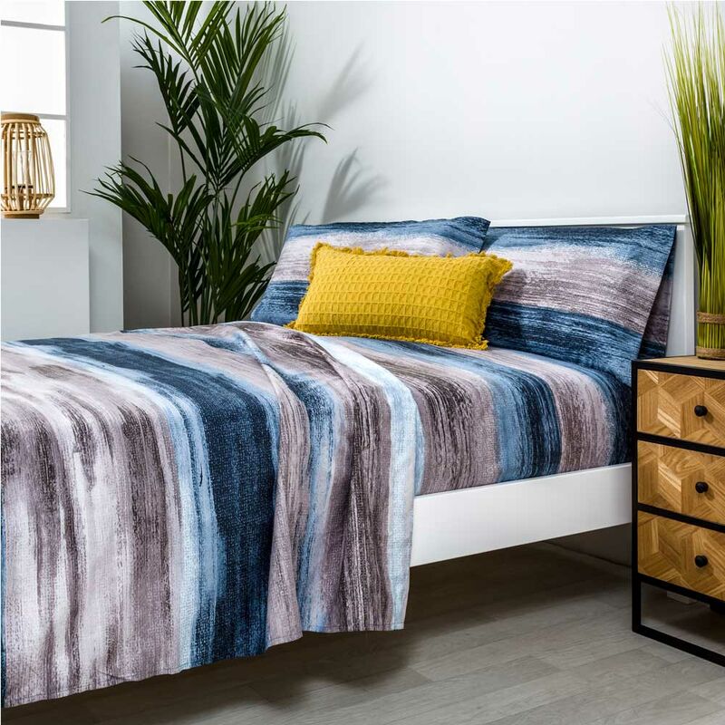 Juego de sabanas LOMBA HIPOALERGENICA - Disponible en varios tamaños - Cama de 160 x 190/200 - Azul - Cotton Artean
Juego de sabanas LOMBA HIPOALERGENICA - Disponible en varios tamaños - Cama de 160 x 190/200 - Azul - Cotton Artean