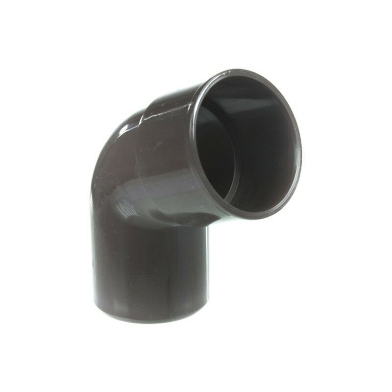 Coude PVC 6730 MF pour tube Ø80 épaisseur 2 2mm marron