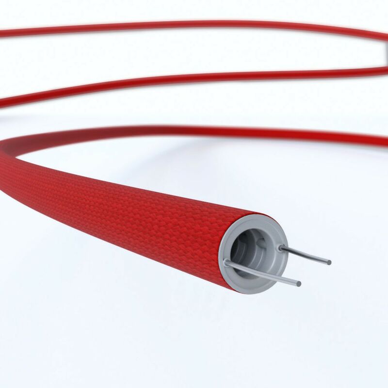 Creative-Tube, Tubo flexible con revestimiento de tela Efecto Seda Rojo RM09, diámetro 16 mm
Creative-Tube, Tubo flexible con revestimiento de tela Efecto Seda Rojo RM09, diámetro 16 mm