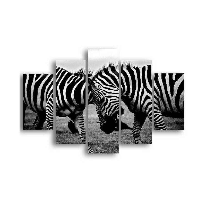 Homemania - Cuadro Cebra - 5 Piezas - Animales - por sala, habitacion - Multicolor en MDF, 95 x 0,3 x 60 cm
Homemania - Cuadro Cebra - 5 Piezas - Animales - por sala, habitacion - Multicolor en MDF, 95 x 0,3 x 60 cm