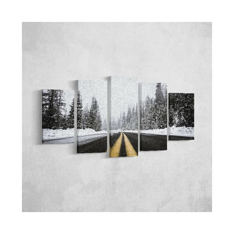 Homemania - Cuadro Cielo - 5 piezas - Naturaleza y paisajes - por sala de estar, habitacion - Multicolor en Poliester, madera, 100 x 3 x 60 cm
Homemania - Cuadro Cielo - 5 piezas - Naturaleza y paisajes - por sala de estar, habitacion - Multicolor en Poliester, madera, 100 x 3 x 60 cm