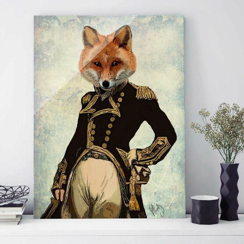 Bilderwelten - Cuadro de cristal - Animal Portrait - Fox Admiral - Formato Alto 4:3 Dimensión LxA: 100cm x 75cm
Bilderwelten - Cuadro de cristal - Animal Portrait - Fox Admiral - Formato Alto 4:3 Dimensión LxA: 100cm x 75cm