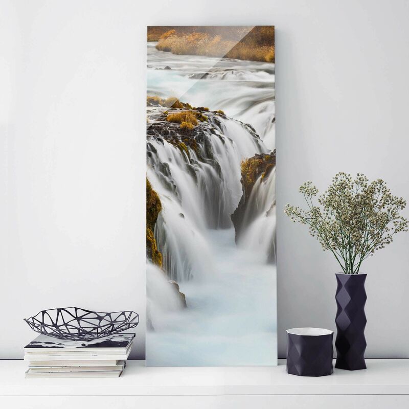 Cuadro de cristal - Bruarfoss waterfall in Iceland - Panorama Alto Dimensión LxA: 55cm x 20cm
Cuadro de cristal - Bruarfoss waterfall in Iceland - Panorama Alto Dimensión LxA: 55cm x 20cm