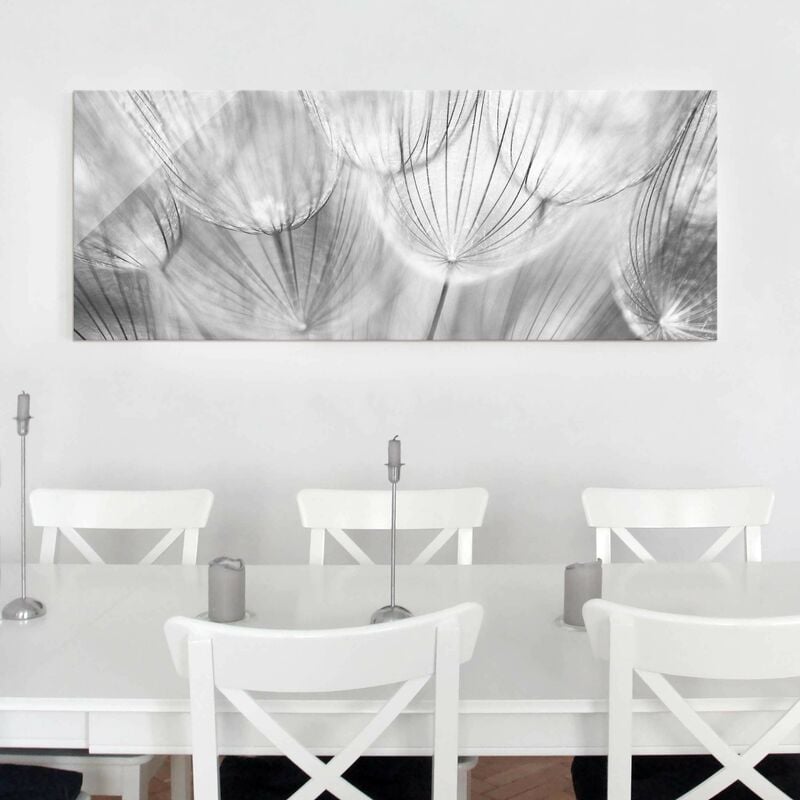 Bilderwelten - Cuadro de cristal - Dandelions macro shot in black and white - Panorama Apaisado Dimensión LxA: 50cm x 125cm
Bilderwelten - Cuadro de cristal - Dandelions macro shot in black and white - Panorama Apaisado Dimensión LxA: 50cm x 125cm