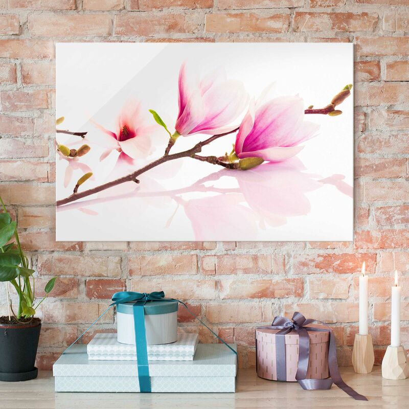 Bilderwelten - Cuadro de cristal - Delicate Magnolia Branch - Formato Apaisado 2:3 Dimensión LxA: 80cm x 120cm
Bilderwelten - Cuadro de cristal - Delicate Magnolia Branch - Formato Apaisado 2:3 Dimensión LxA: 80cm x 120cm