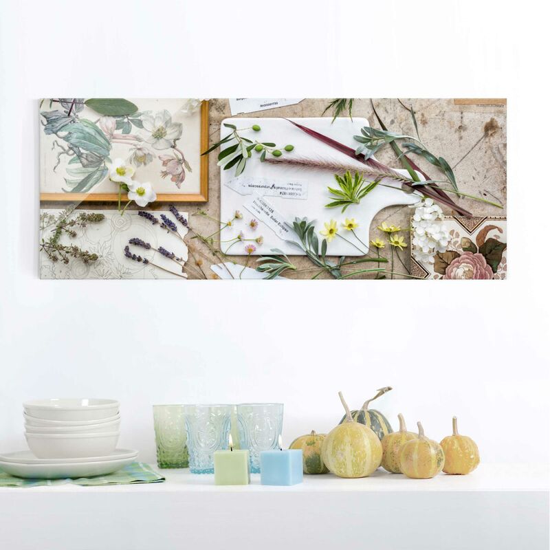 Bilderwelten - Cuadro de cristal - Flowers And Garden Herbs Vintage - Panorama Apaisado Dimensión LxA: 50cm x 125cm
Bilderwelten - Cuadro de cristal - Flowers And Garden Herbs Vintage - Panorama Apaisado Dimensión LxA: 50cm x 125cm