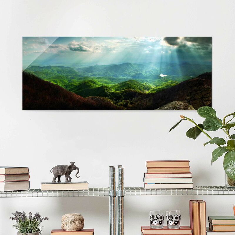 Cuadro de cristal - Heavenly Ground - Panorama Apaisado Dimensión LxA: 40cm x 100cm
Cuadro de cristal - Heavenly Ground - Panorama Apaisado Dimensión LxA: 40cm x 100cm