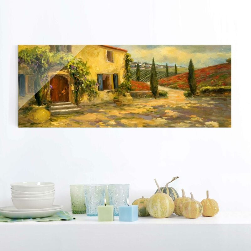 Cuadro de cristal - Italian Countryside - Tuscany - Panorama Apaisado Dimensión LxA: 30cm x 80cm
Cuadro de cristal - Italian Countryside - Tuscany - Panorama Apaisado Dimensión LxA: 30cm x 80cm
