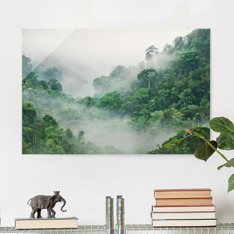 Cuadro de cristal - Jungle In The Fog - Formato Apaisado 2:3 Dimensión LxA: 30cm x 45cm
Cuadro de cristal - Jungle In The Fog - Formato Apaisado 2:3 Dimensión LxA: 30cm x 45cm