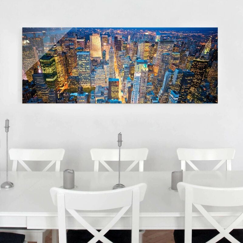 Cuadro de cristal - Midtown Manhattan - Panorama Apaisado Dimensión LxA: 40cm x 100cm
Cuadro de cristal - Midtown Manhattan - Panorama Apaisado Dimensión LxA: 40cm x 100cm