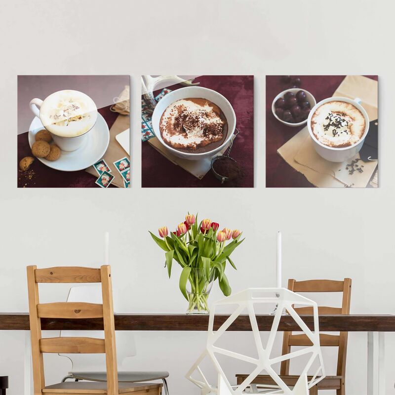Bilderwelten - Cuadro de cristal multipart - Hot Chocolate With Cream 3 parte Dimensión LxA: 3x 30cm x 30cm
Bilderwelten - Cuadro de cristal multipart - Hot Chocolate With Cream 3 parte Dimensión LxA: 3x 30cm x 30cm