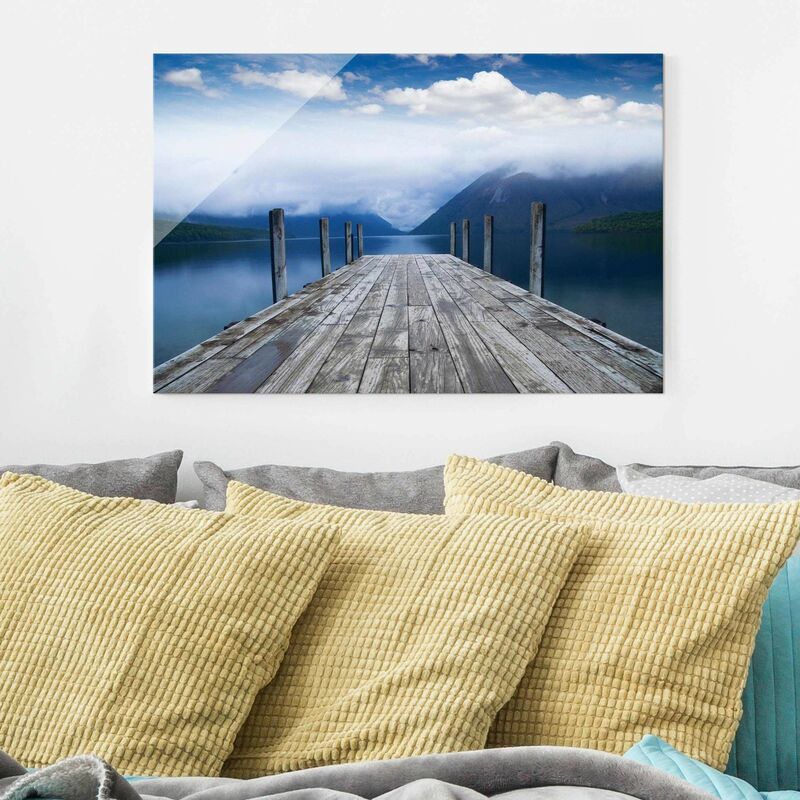Bilderwelten - Cuadro de cristal - Nelson Lakes National Park New Zealand - Apaisado 2:3 Dimensión LxA: 40cm x 60cm
Bilderwelten - Cuadro de cristal - Nelson Lakes National Park New Zealand - Apaisado 2:3 Dimensión LxA: 40cm x 60cm