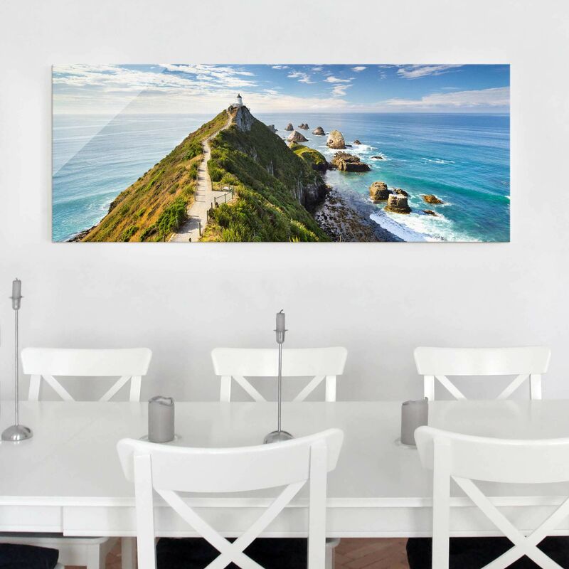 Cuadro de cristal - Nugget Point Lighthouse And Sea New Zealand - Panorama Apaisado Dimensión LxA: 30cm x 80cm
Cuadro de cristal - Nugget Point Lighthouse And Sea New Zealand - Panorama Apaisado Dimensión LxA: 30cm x 80cm