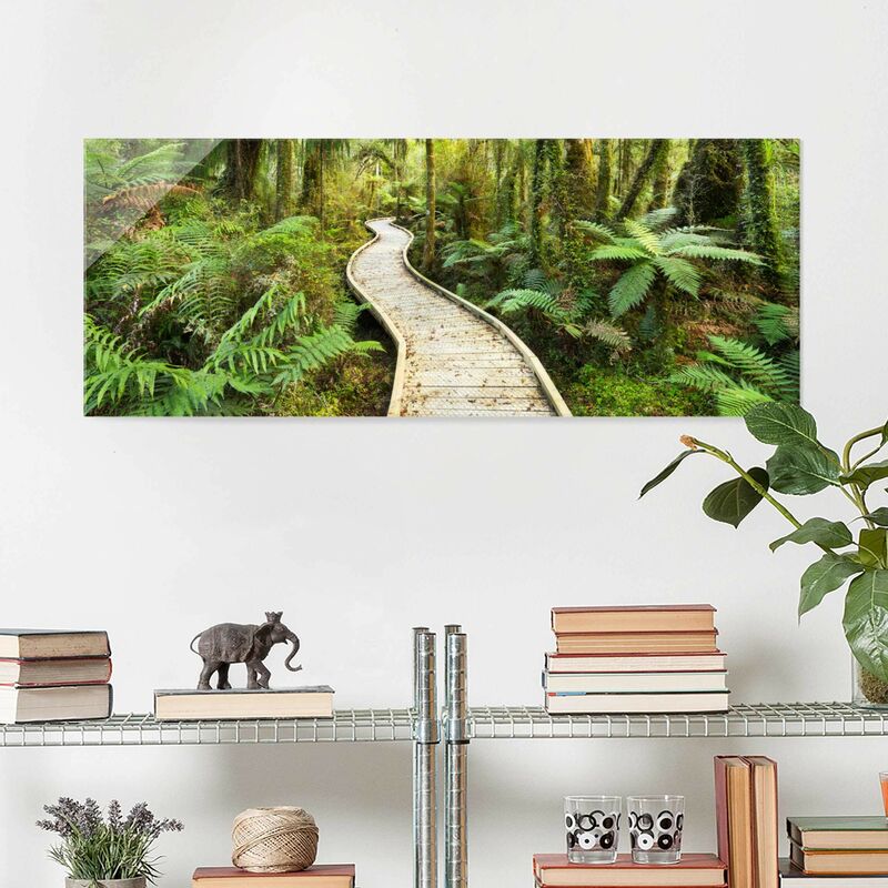 Cuadro de cristal - Path in the forest - Panorama Apaisado Dimensión LxA: 20cm x 55cm
Cuadro de cristal - Path in the forest - Panorama Apaisado Dimensión LxA: 20cm x 55cm
