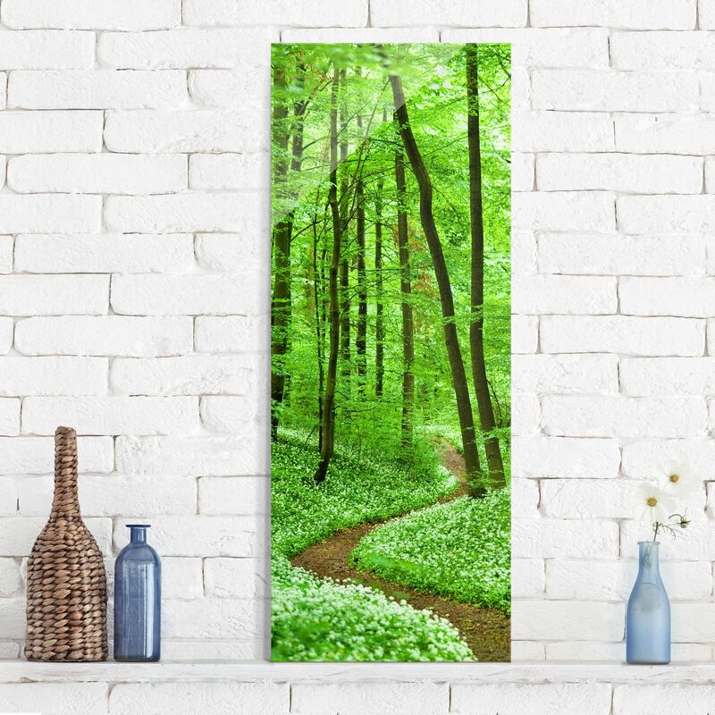 Cuadro de cristal - Romantic Forest Track - Panorama Alto Dimensión LxA: 125cm x 50cm
Cuadro de cristal - Romantic Forest Track - Panorama Alto Dimensión LxA: 125cm x 50cm