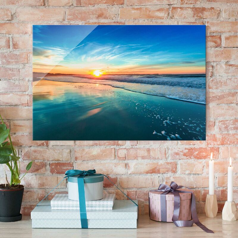 Cuadro de cristal - Romantic Sunset By The Sea - Formato Apaisado 2:3 Dimensión LxA: 60cm x 90cm
Cuadro de cristal - Romantic Sunset By The Sea - Formato Apaisado 2:3 Dimensión LxA: 60cm x 90cm