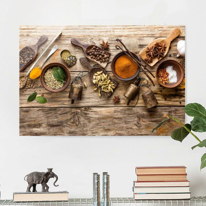 Bilderwelten - Cuadro de cristal - seasoning - Apaisado 2:3 Dimensión LxA: 60cm x 90cm
Bilderwelten - Cuadro de cristal - seasoning - Apaisado 2:3 Dimensión LxA: 60cm x 90cm