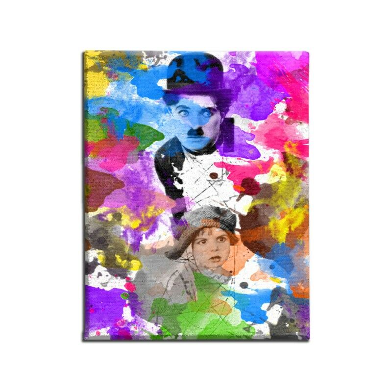 Homemania - Cuadro De Pared - Charlie Chaplin con manchas de color - para la sala de estar, la habitacion - Multicolor en Poliester, Madera, 45 x 3 x
Homemania - Cuadro De Pared - Charlie Chaplin con manchas de color - para la sala de estar, la habitacion - Multicolor en Poliester, Madera, 45 x 3 x