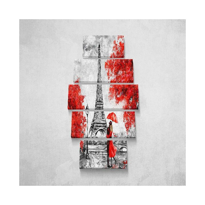 Homemania - Cuadro Eiffel Tours - 5 piezas - Ciudades y paisajes - por sala de estar, habitacion - Multicolor en Poliester, madera, 100 x 3 x 60 cm
Homemania - Cuadro Eiffel Tours - 5 piezas - Ciudades y paisajes - por sala de estar, habitacion - Multicolor en Poliester, madera, 100 x 3 x 60 cm