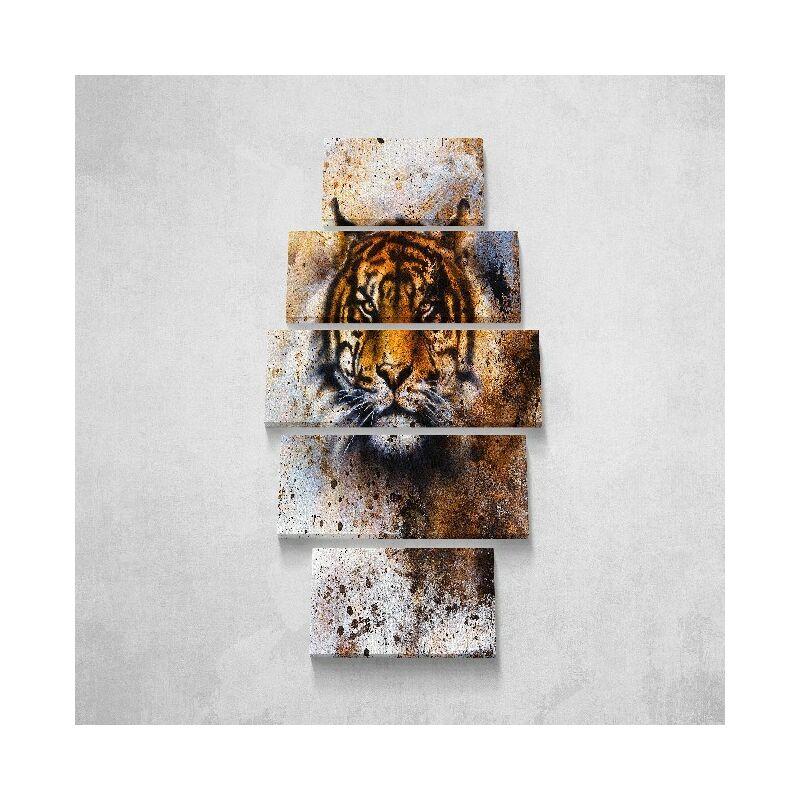 Homemania - Cuadro Felino - 5 Piezas - Animales - por sala, habitacion - Multicolor en Poliester, madera, 100 x 3 x 60 cm
Homemania - Cuadro Felino - 5 Piezas - Animales - por sala, habitacion - Multicolor en Poliester, madera, 100 x 3 x 60 cm