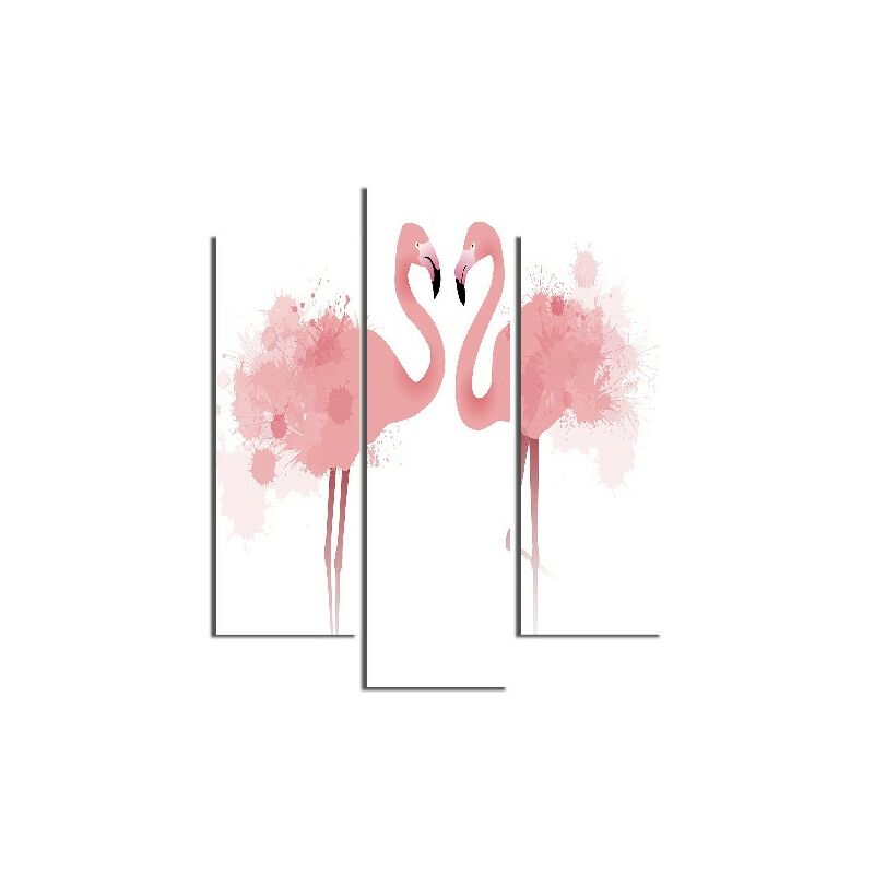 Cuadro Flamingo - 3 Piezas - Animales - de la sala de estar, habitacion - Multicolor en MDF, 57 x 0,3 x 60 cm
Cuadro Flamingo - 3 Piezas - Animales - de la sala de estar, habitacion - Multicolor en MDF, 57 x 0,3 x 60 cm