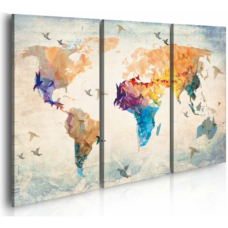 Cuadro - Free as a bird - triptych Medidas 90X60