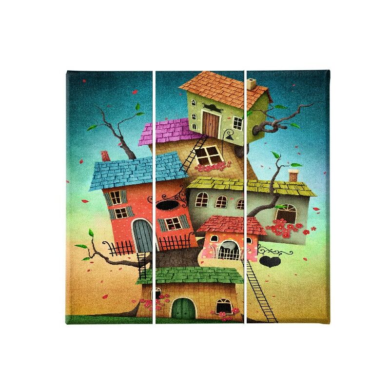 Homemania - Cuadro Inicio - 3 Piezas - Ninos - de la sala de estar, de la habitacion - Multicolor en Poliester, madera, 69 x 3 x 50 cm
Homemania - Cuadro Inicio - 3 Piezas - Ninos - de la sala de estar, de la habitacion - Multicolor en Poliester, madera, 69 x 3 x 50 cm