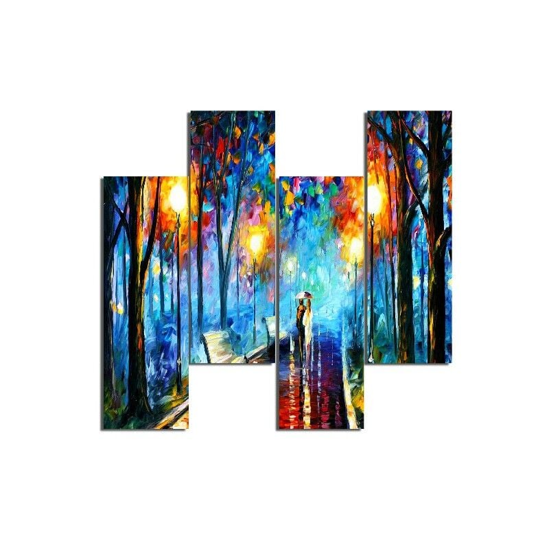 Homemania - Cuadro Luces - 4 piezas - Ciudades y paisajes - por sala de estar, habitacion - Multicolor en MDF, 76 x 0,3 x 50 cm
Homemania - Cuadro Luces - 4 piezas - Ciudades y paisajes - por sala de estar, habitacion - Multicolor en MDF, 76 x 0,3 x 50 cm