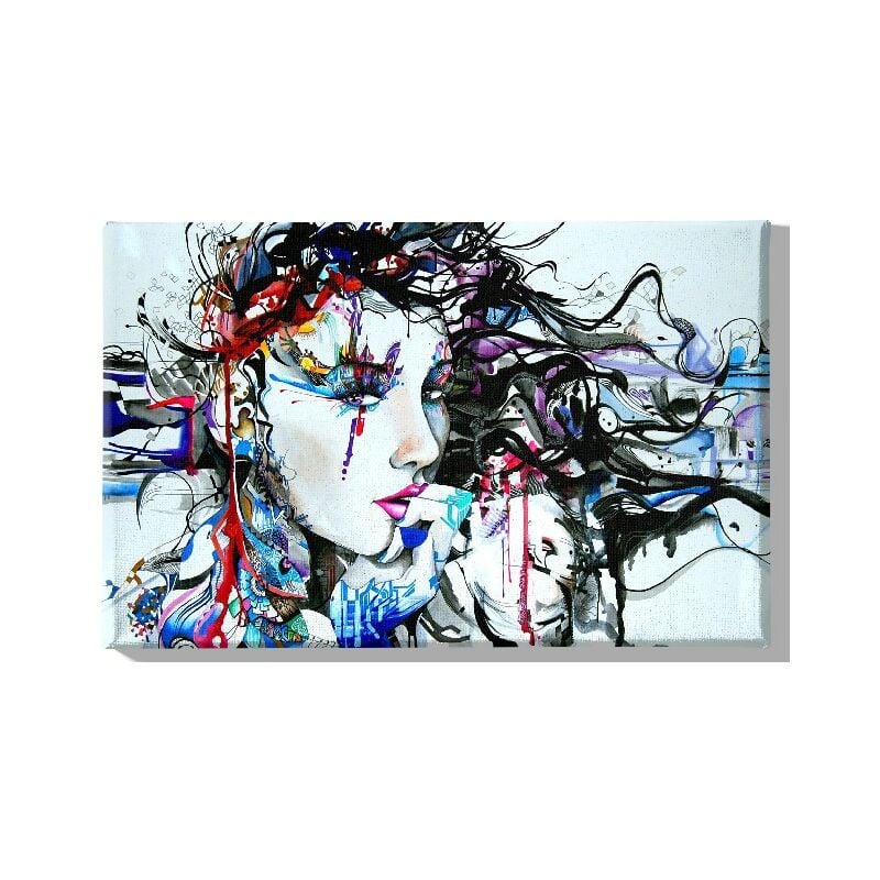 Homemania - Cuadro Mujer - Retrato - para la sala de estar, habitacion - Multicolor en Poliester, madera, 45 x 3 x 70 cm
Homemania - Cuadro Mujer - Retrato - para la sala de estar, habitacion - Multicolor en Poliester, madera, 45 x 3 x 70 cm