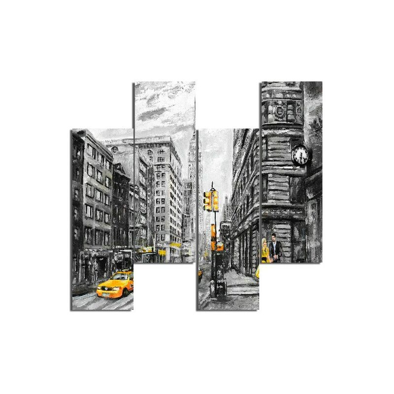 Homemania - Cuadro Nueva York - 4 piezas - Ciudades y paisajes - por sala de estar, habitacion - Multicolor en MDF, 76 x 0,3 x 50 cm
Homemania - Cuadro Nueva York - 4 piezas - Ciudades y paisajes - por sala de estar, habitacion - Multicolor en MDF, 76 x 0,3 x 50 cm