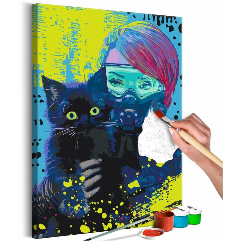 Cuadro para colorear - Cyber-Kitten Medidas 40X60
Cuadro para colorear - Cyber-Kitten Medidas 40X60