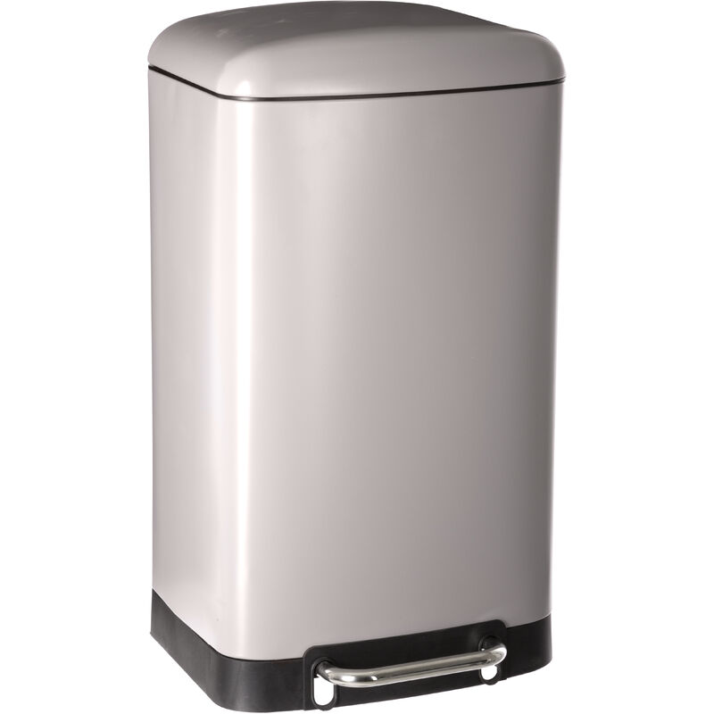 Five - Papelera / cubo de basura / contenedor de residuos con pedal Taupe 30L Ariane 30L
Five - Papelera / cubo de basura / contenedor de residuos con pedal Taupe 30L Ariane 30L