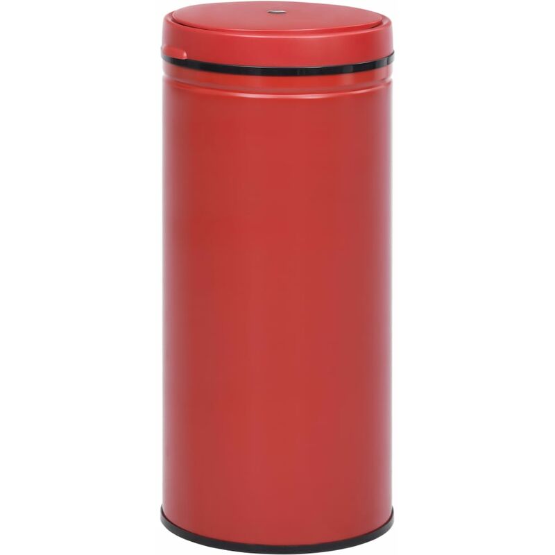 Cubo de basura con sensor automático 80 L acero al carbono rojo - Rojo - Vidaxl
Cubo de basura con sensor automático 80 L acero al carbono rojo - Rojo - Vidaxl