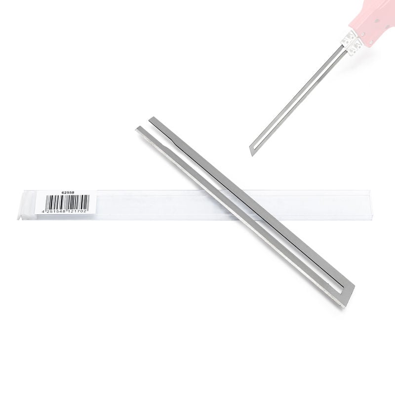 Cuchilla para cuchillo cortador térmico de porexpán espuma poliestireno 150mm, endurecida, recta
Cuchilla para cuchillo cortador térmico de porexpán espuma poliestireno 150mm, endurecida, recta