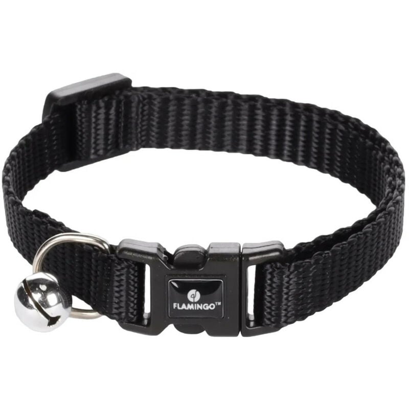 Flamingo Pet Products - Cuello ajustable de 19 a 30 cm. de color negro con campana. para el gato
Flamingo Pet Products - Cuello ajustable de 19 a 30 cm. de color negro con campana. para el gato