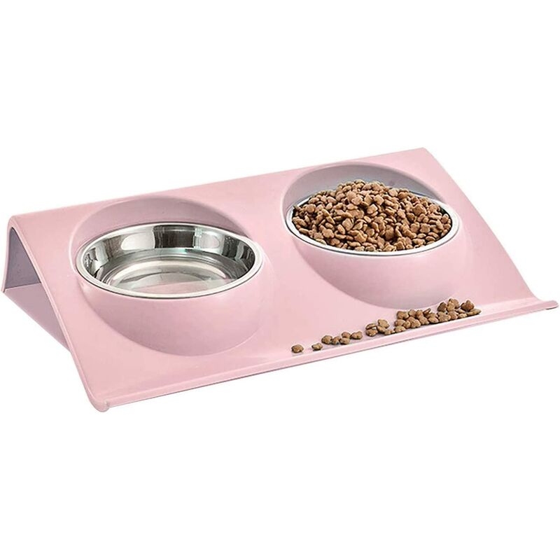 Cuenco para gatos, cuenco para gatos, cuenco doble, cuenco para gatos inclinable, cuenco para gatos antigoteo y antideslizante, comida para cachorros
Cuenco para gatos, cuenco para gatos, cuenco doble, cuenco para gatos inclinable, cuenco para gatos antigoteo y antideslizante, comida para cachorros