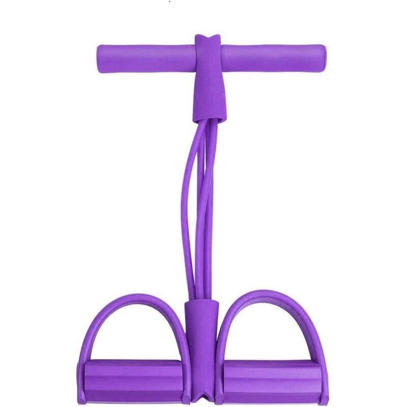 Abcrital - Cuerda de tensión multifuncional, pedal de tensión elástica, expansor de culturismo, 4 tubos para ejercitar las piernas, tirar de cuerdas
Abcrital - Cuerda de tensión multifuncional, pedal de tensión elástica, expansor de culturismo, 4 tubos para ejercitar las piernas, tirar de cuerdas