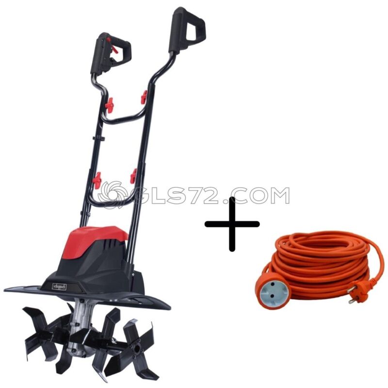 CULTIVADOR ELECTRICA MOTOAZADAS SIERPE MTE380 + EXTENSIÓN CABLE 20 MT - Scheppach
CULTIVADOR ELECTRICA MOTOAZADAS SIERPE MTE380 + EXTENSIÓN CABLE 20 MT - Scheppach