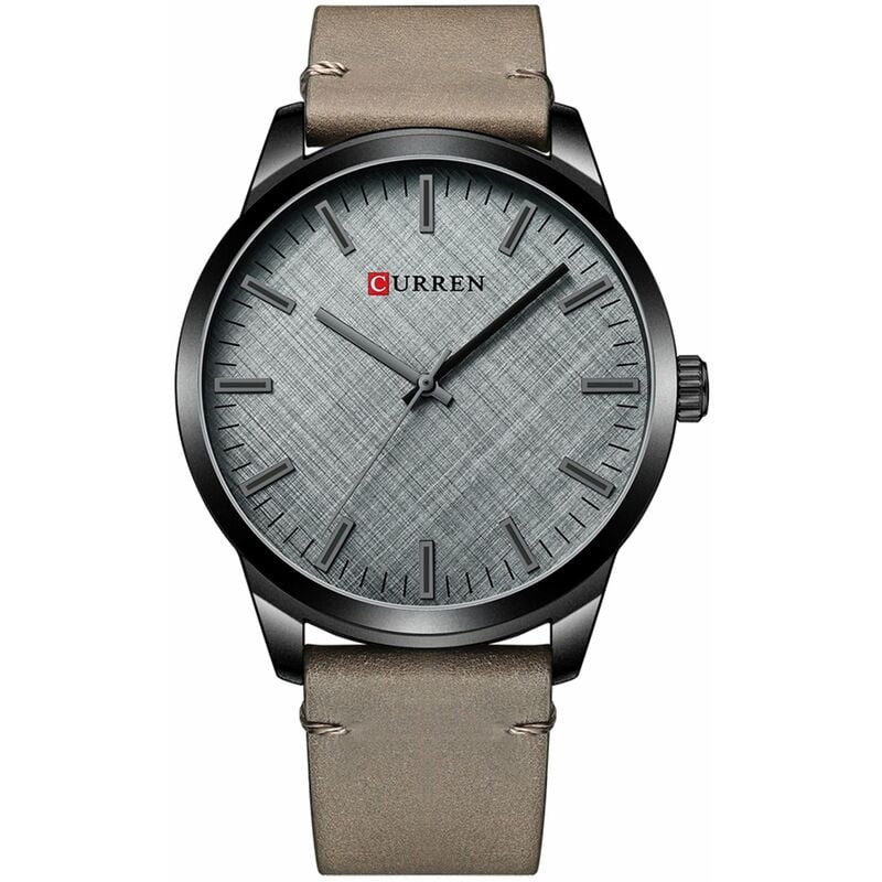 Reloj de cuarzo para hombre Correa de cuero Reloj de pulsera de negocios de moda Relojes de vestir 3ATM,2 # - Curren
Reloj de cuarzo para hombre Correa de cuero Reloj de pulsera de negocios de moda Relojes de vestir 3ATM,2 # - Curren