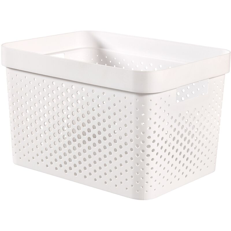 Curver | Bandeja de almacenamiento Infinity 17L, blanco, 35,5 x 26,2 x 21,9 cm, plástico reciclado - blanc
Curver | Bandeja de almacenamiento Infinity 17L, blanco, 35,5 x 26,2 x 21,9 cm, plástico reciclado - blanc
