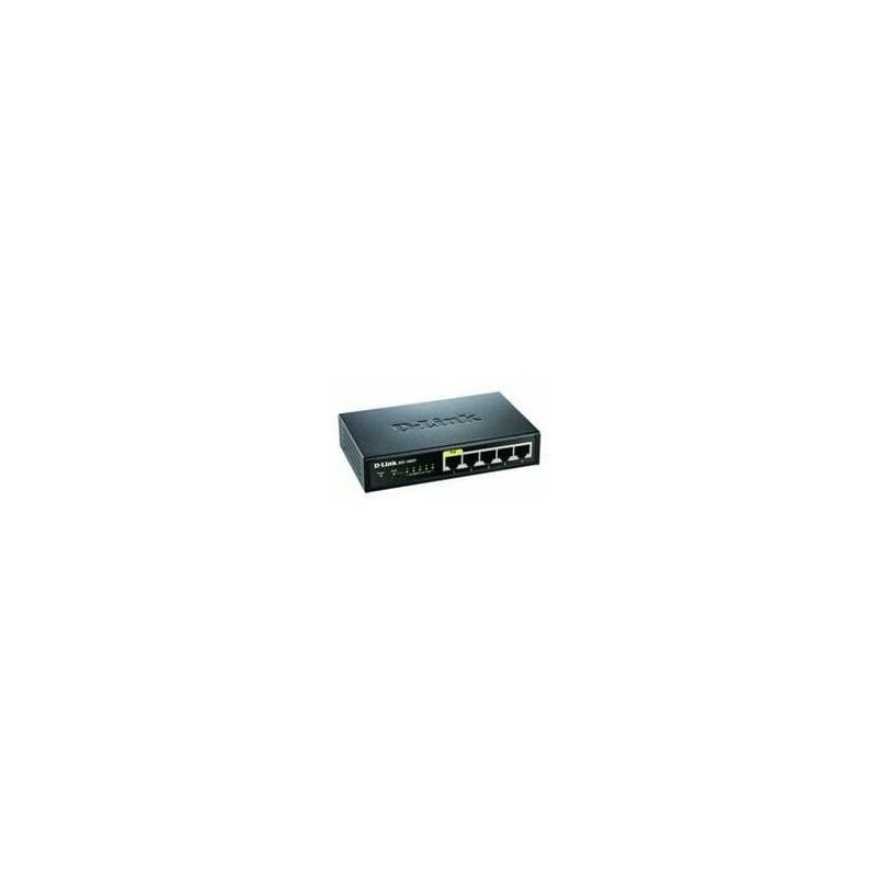 DES-1005P/E switch No administrado L2 Fast Ethernet (10/100) Energía sobre Ethernet (PoE) Negro - D-link
DES-1005P/E switch No administrado L2 Fast Ethernet (10/100) Energía sobre Ethernet (PoE) Negro - D-link