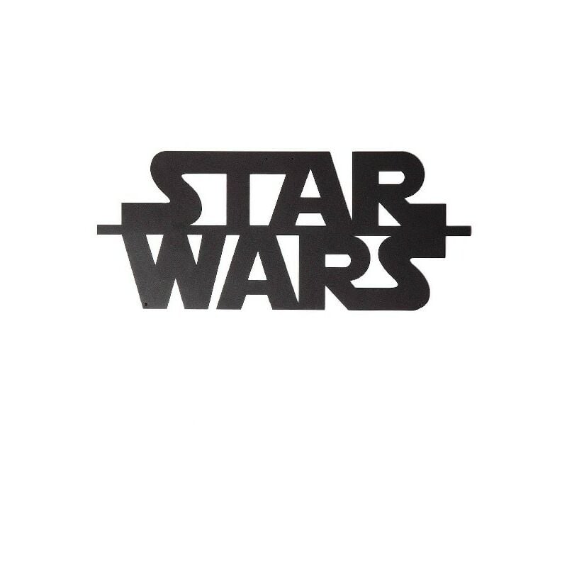 Decoracion de Pared Cita - Wall Art - Star Wars - para Salon, Dormitorio - Negro en Acero, 50 x 0,15 x 21 cm
Decoracion de Pared Cita - Wall Art - Star Wars - para Salon, Dormitorio - Negro en Acero, 50 x 0,15 x 21 cm