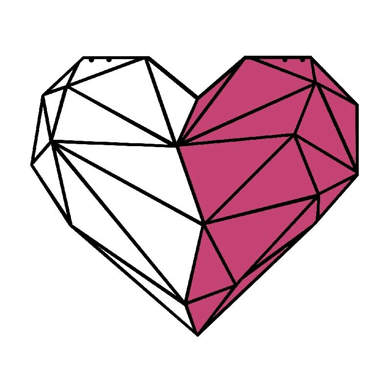 Decoracion de pared Corazon - Dia de San Valentin - Arte de pared - de Salon, Dormitorio - Rosa en Metal, 45 x 0,15 x 40 cm,
Decoracion de pared Corazon - Dia de San Valentin - Arte de pared - de Salon, Dormitorio - Rosa en Metal, 45 x 0,15 x 40 cm,