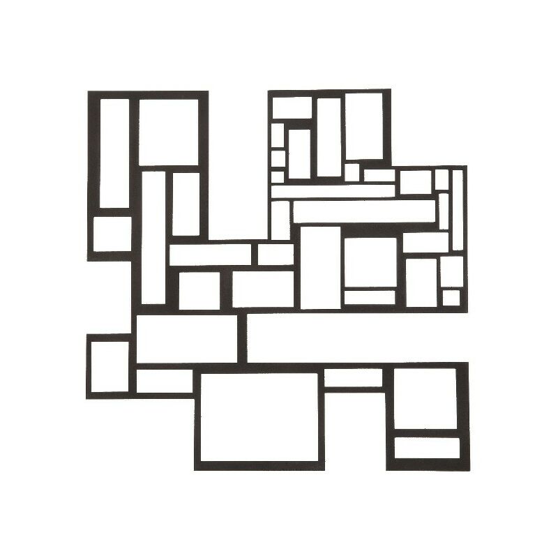 Decoracion de Pared Cuadrado - Geometrica - Wall Art - para Sala de Estar, Dormitorio - Negro en Acero, 50 x 0,15 x 50 cm
Decoracion de Pared Cuadrado - Geometrica - Wall Art - para Sala de Estar, Dormitorio - Negro en Acero, 50 x 0,15 x 50 cm