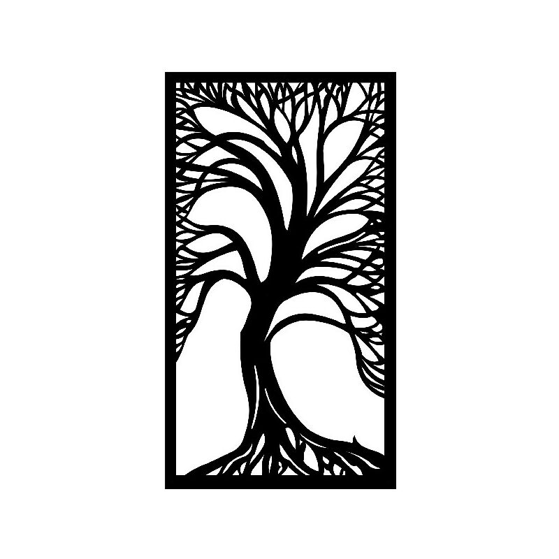 Decoracion de paredes arbol - Naturaleza - Arte mural, Pared - Negro en Metal, 55 x 0,15 x 100 cm, -
Decoracion de paredes arbol - Naturaleza - Arte mural, Pared - Negro en Metal, 55 x 0,15 x 100 cm, -