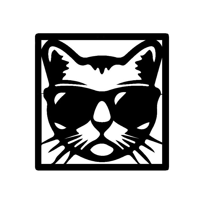 Decoracion de paredes Gato - Animales - Arte de la Pared, Pared - Negro en Metal, 50 x 0,15 x 50 cm, -
Decoracion de paredes Gato - Animales - Arte de la Pared, Pared - Negro en Metal, 50 x 0,15 x 50 cm, -