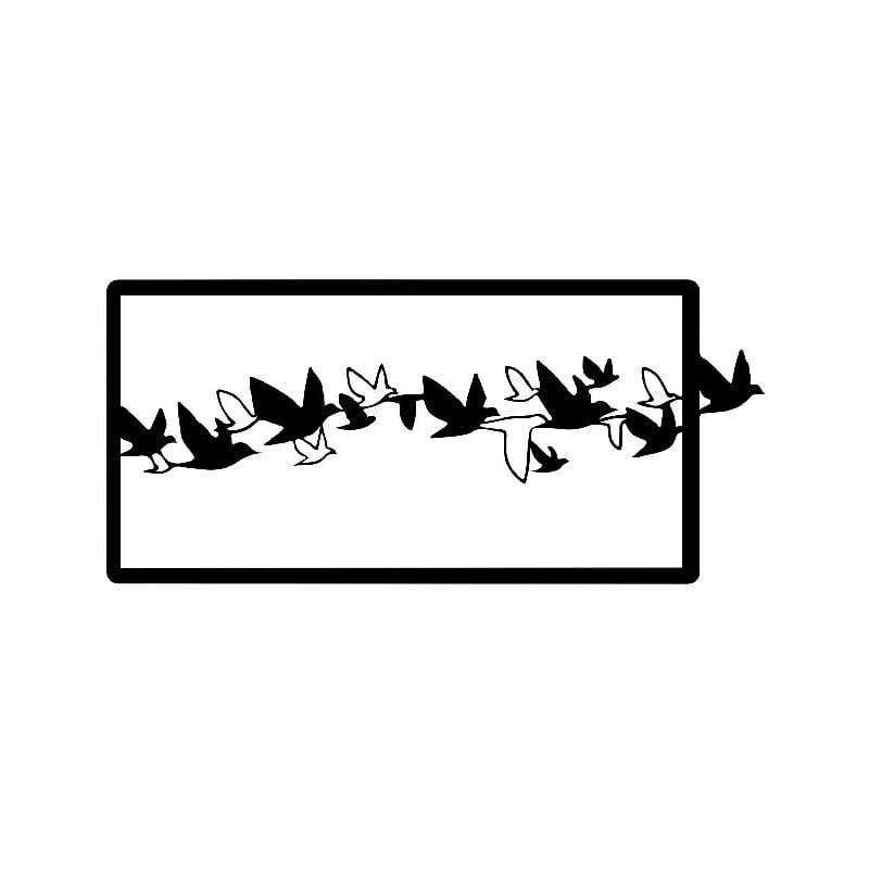 Decoracion de paredes Pajaros - Animales - Arte de la Pared, Pared - Negro en Metal, 55 x 0,15 x 25 cm, -
Decoracion de paredes Pajaros - Animales - Arte de la Pared, Pared - Negro en Metal, 55 x 0,15 x 25 cm, -