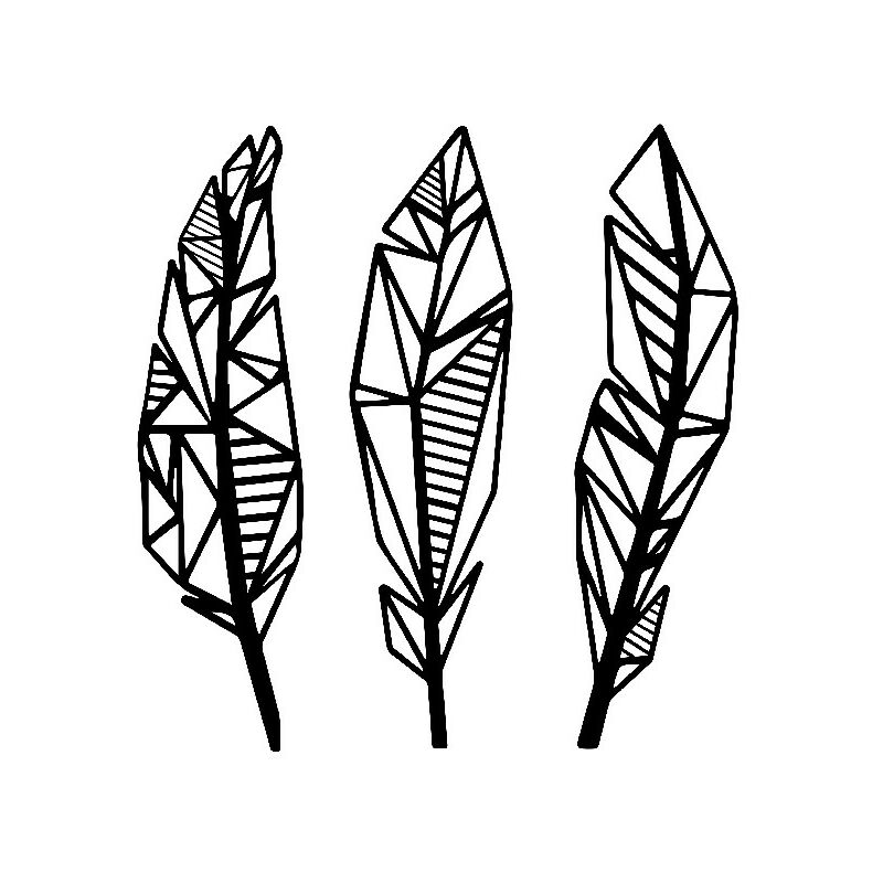 Decoracion de paredes Pluma - Arte y Graffiti - Arte de la pared, Pared - Negro en Metal, 54 x 0,15 x 70 cm, -
Decoracion de paredes Pluma - Arte y Graffiti - Arte de la pared, Pared - Negro en Metal, 54 x 0,15 x 70 cm, -