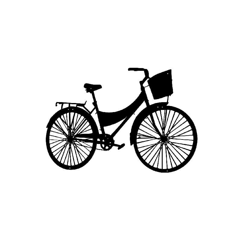 Decoration de Pared Bicycle - Pared de Arte de la Pared - Bicicleta - para sala, habitacion - Negro en Metal, 85 x 1,5 x 60 cm
Decoration de Pared Bicycle - Pared de Arte de la Pared - Bicicleta - para sala, habitacion - Negro en Metal, 85 x 1,5 x 60 cm