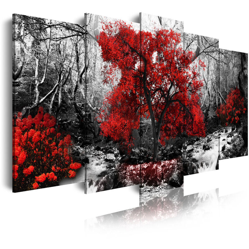 257 - Cuadros Modernos Impresión de Imagen Artística Digitalizada | Paisaje Árboles Rojos | 5 Piezas 150x80cm - Dekoarte
257 - Cuadros Modernos Impresión de Imagen Artística Digitalizada | Paisaje Árboles Rojos | 5 Piezas 150x80cm - Dekoarte
